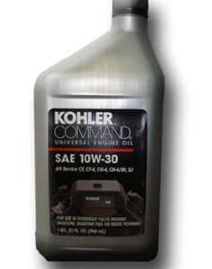 Kohler Command Motor Oil