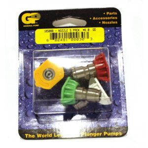 GP QC Pressure Washer Nozzle 5-Pack, #6.0 (8.708-725.0)