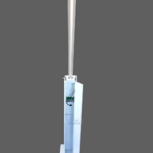 Sanitizer dispenser with temperature reader - Magic Wand Company